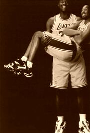Kobe Bryant ∓ Shaquille ONeal L.A. Lakers 1998 