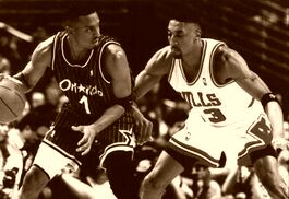 Hardaway ∓ Pippen Bulls Tight Defense 1996