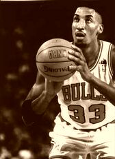 Scottie Pippen Chicago Bulls 1992 