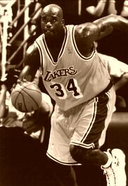 Shaquille O'Neal Fast Break<br>Lakers 1997 