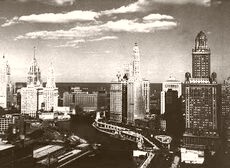 Chicago Skyline 1930