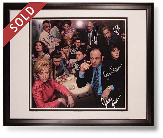 "The Sopranos"Photograph Signed By The Cast