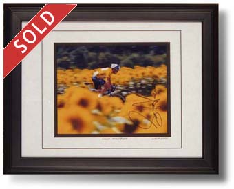 Photograph Of Lance Armstrong Signed By Lance Armstrong