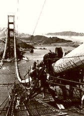  Building The Golden Gate 1935