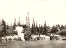  Los Angeles California Oil Fields 1915 