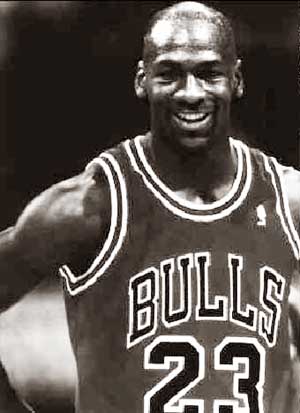 Vintage Basketball Photo. Michael Jordan 1986